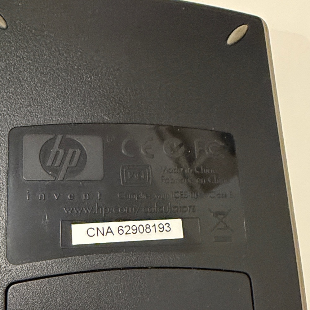 HP 17bII+ Financial Calculator - Black and Gold - Picture 4 of 5